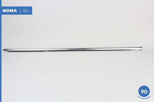 03-08 Jaguar S-Type X204 Rear Left Door Exterior Window Molding Seal Chrome OEM - photo 1