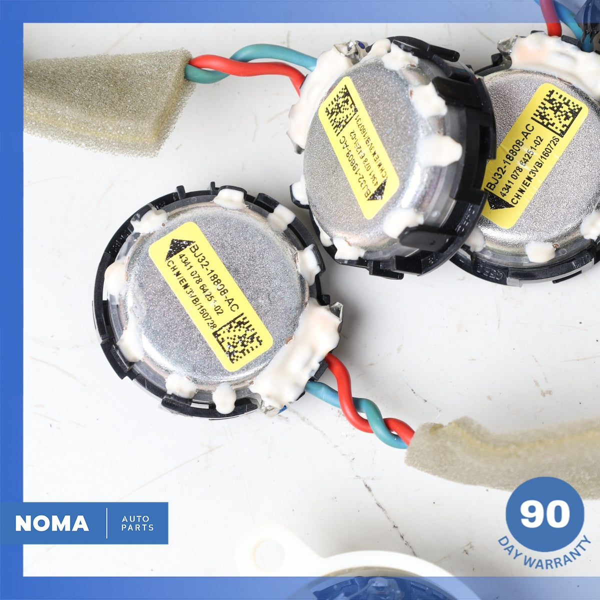 15-19 LR Discovery Sport L550 Front & Rear Hi-Line 1200W Speaker Set OEM 54k - photo 15