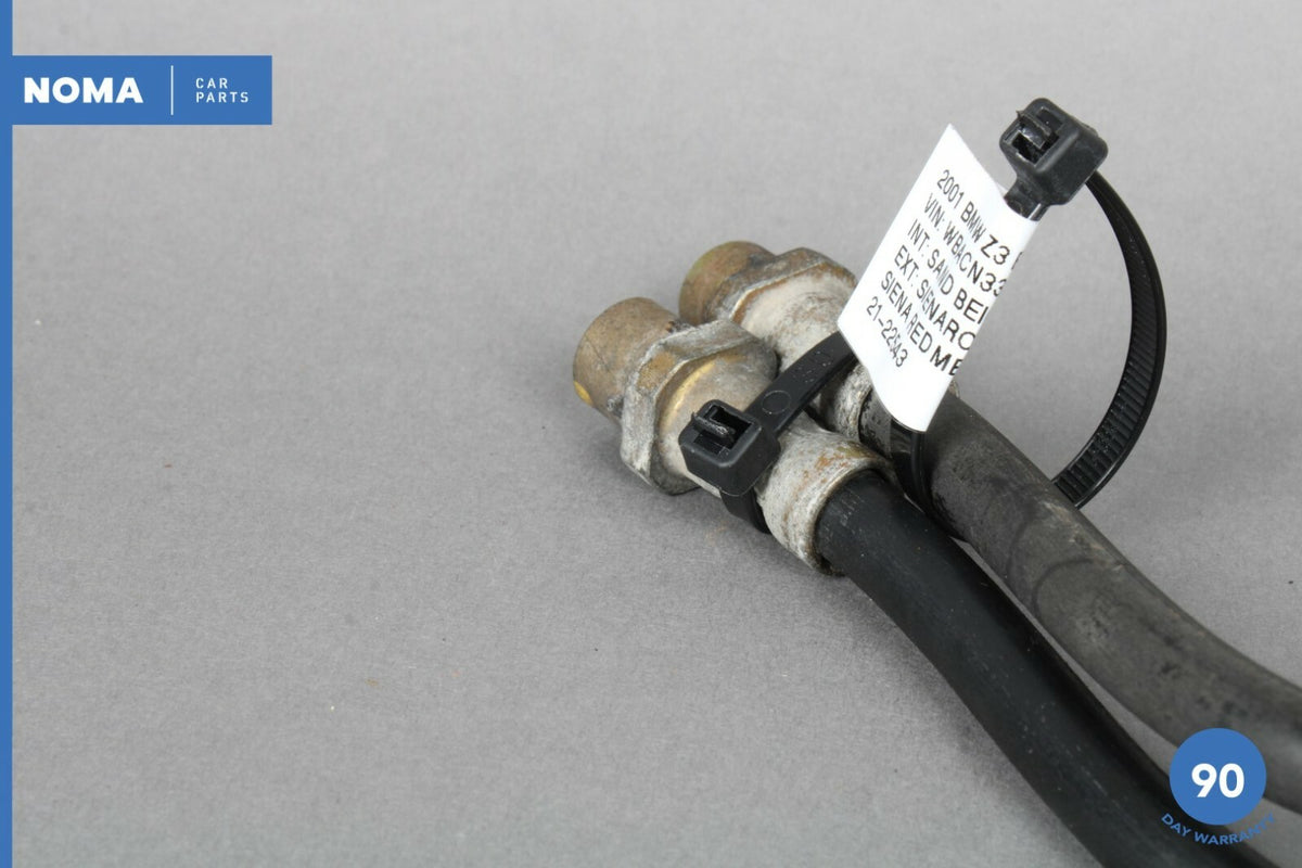 96-02 BMW Z3 E36 Rear Right & Left Side Hydraulic Brake Hose Line Set of 2 OEM - photo 7