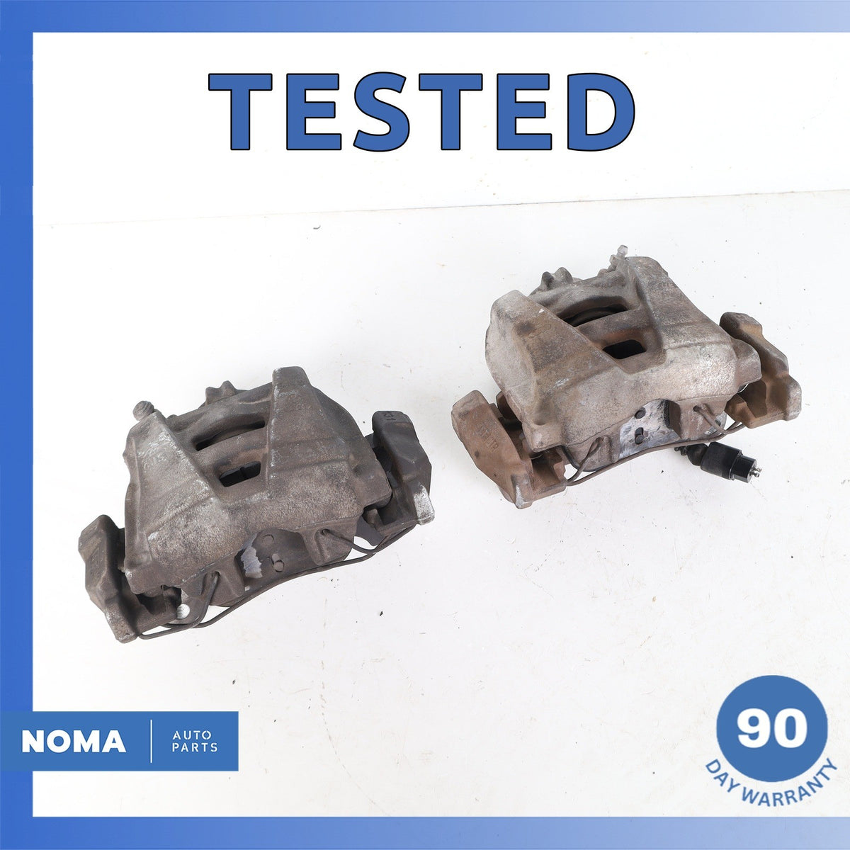 2015 Audi 8UB Q3 Front Left & Right Brake Caliper Set 5N0615123 OEM - photo 1