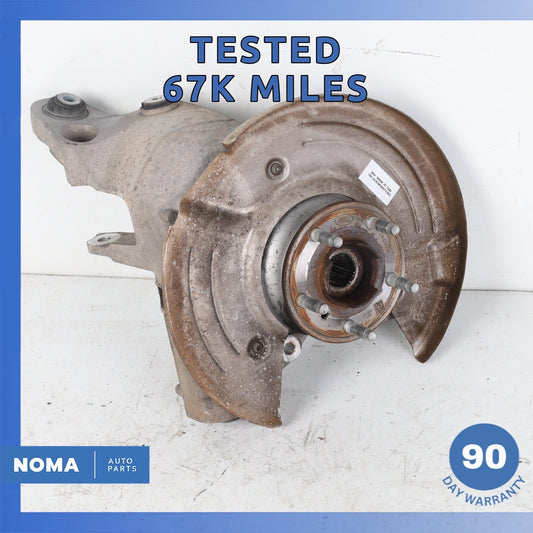 16-20 Jaguar X260 XF XE Rear Left Side Spindle Knuckle Hub w/ Shield OEM 67k - photo 1