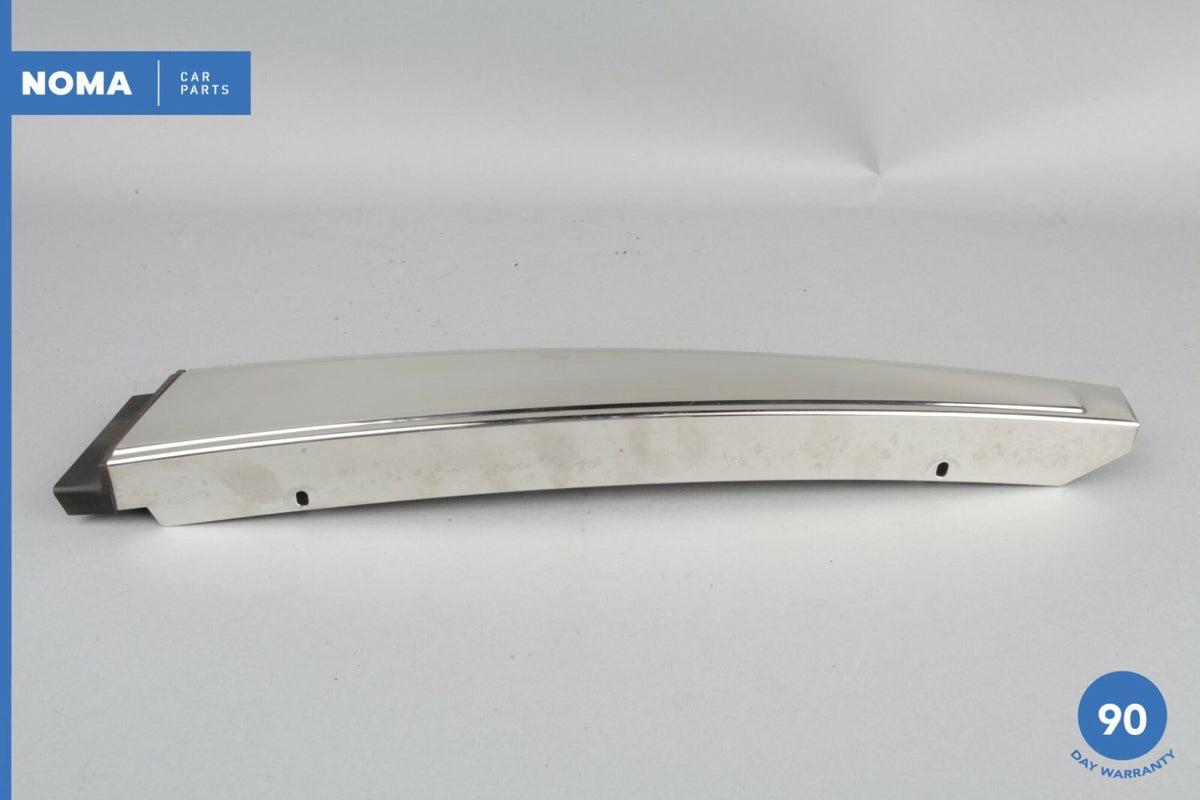 88-94 Jaguar XJ6 XJ40 Right Passenger Side Exterior B Pillar Molding Chrome OEM - photo 7