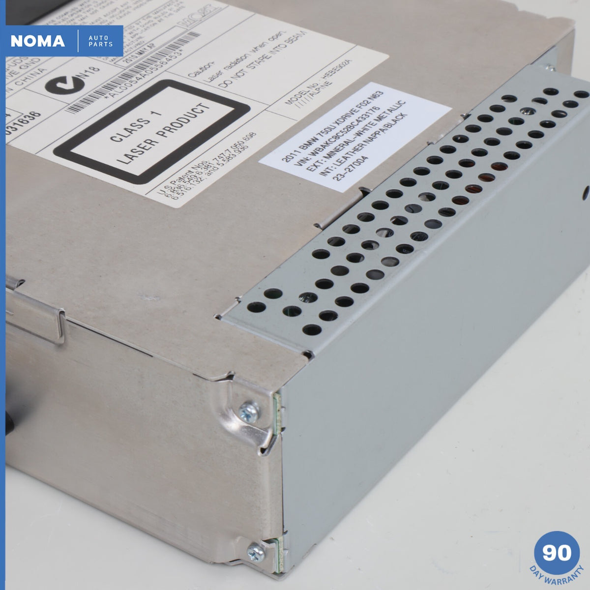 10-11 BMW 750Li F02 Disc CD DVD Player Changer Entertainment 9230676 OEM - photo 10