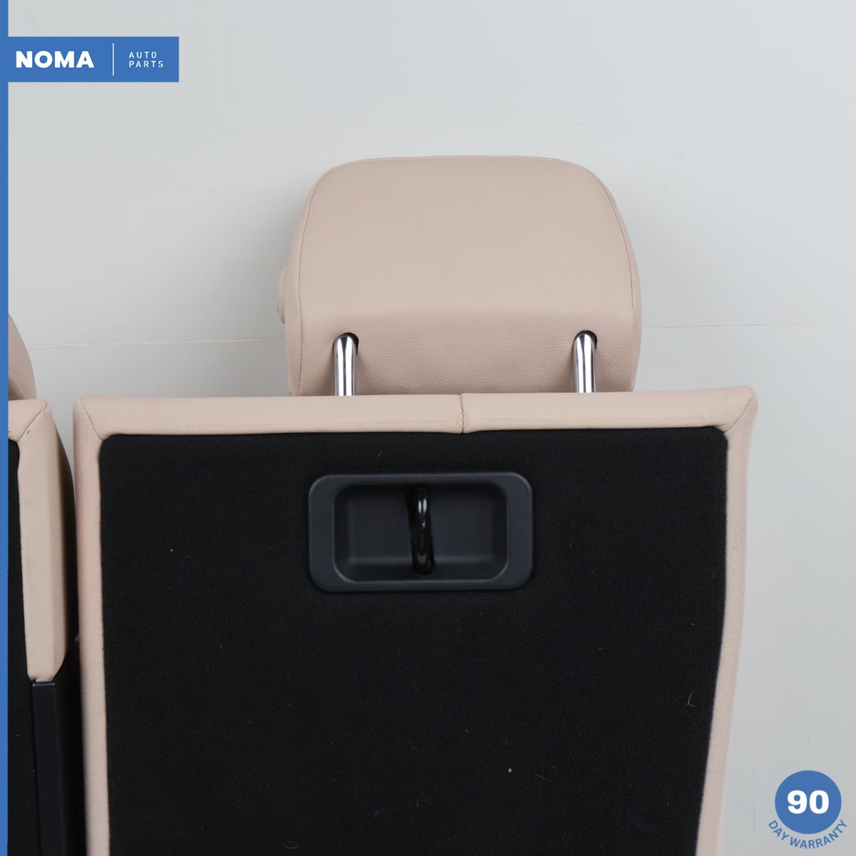 16-20 Jaguar X260 XF Rear Left & Right Upper Seat Cushion Set Beige OEM - photo 15
