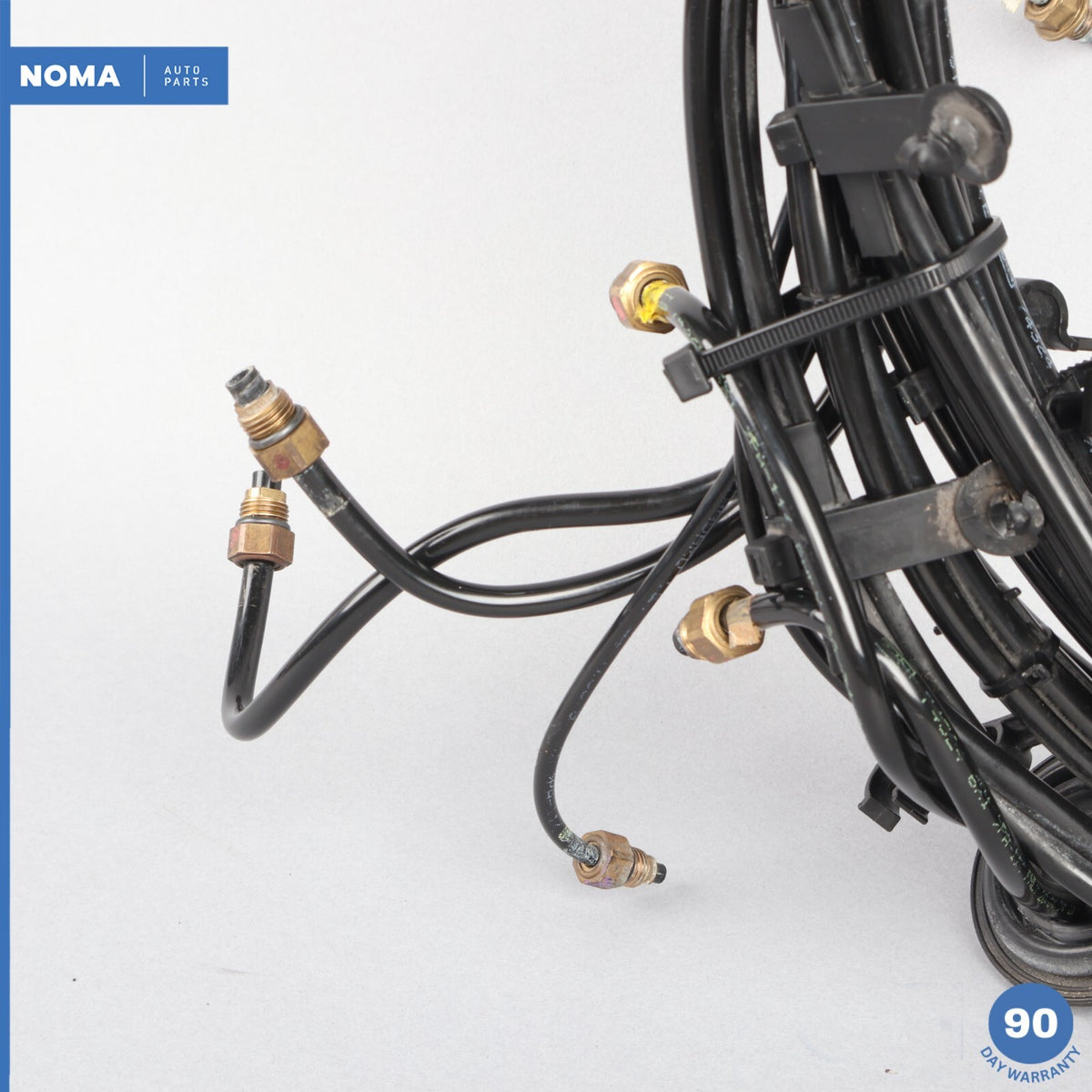 04-05 Jaguar XJ8 VDP X350 LWB Valveblock To Compressor Airspring Hose Set OEM - photo 6