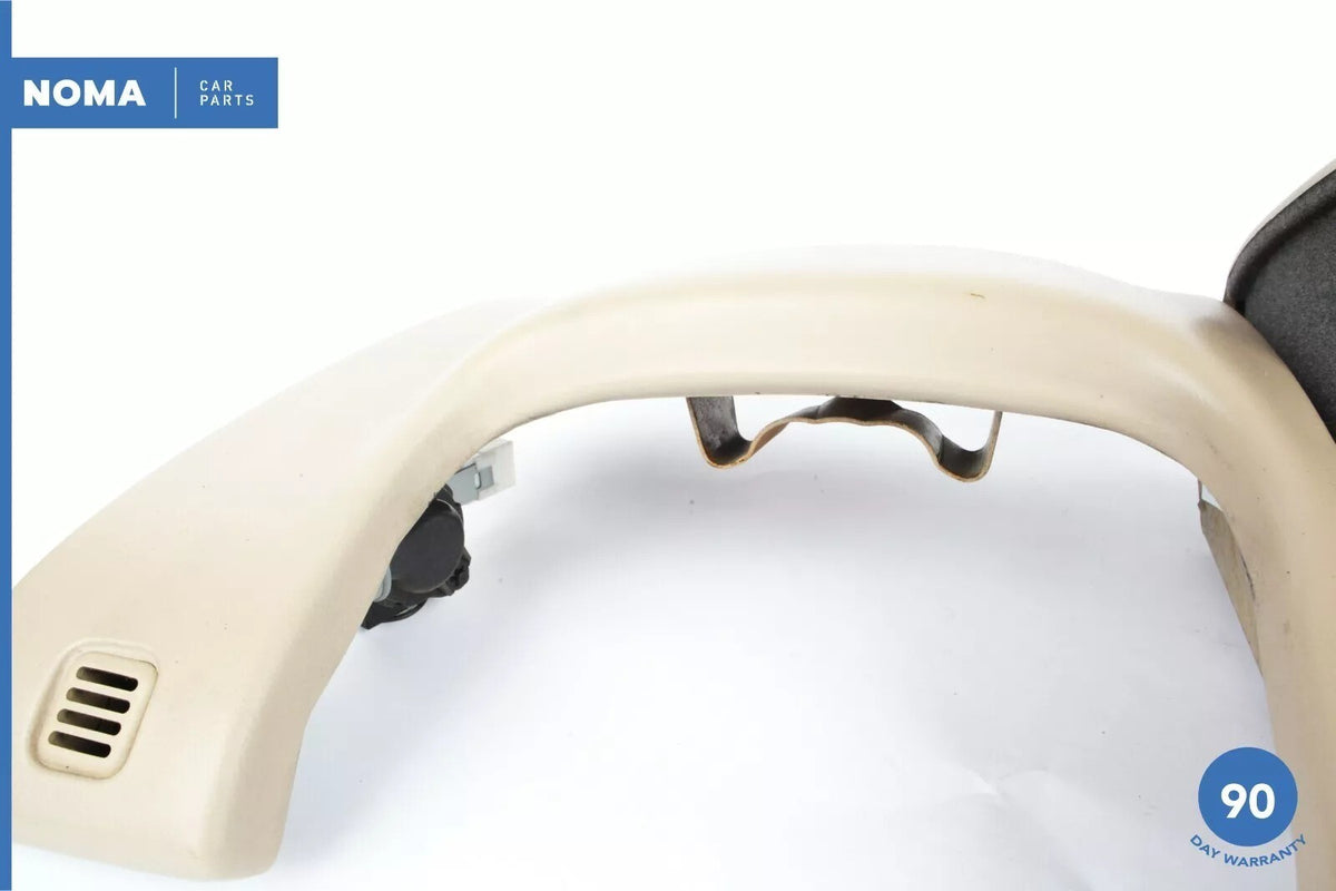 97-06 Jaguar X100 XK8 XKR Left Driver Side Under Steering Wheel Trim Beige OEM - photo 5