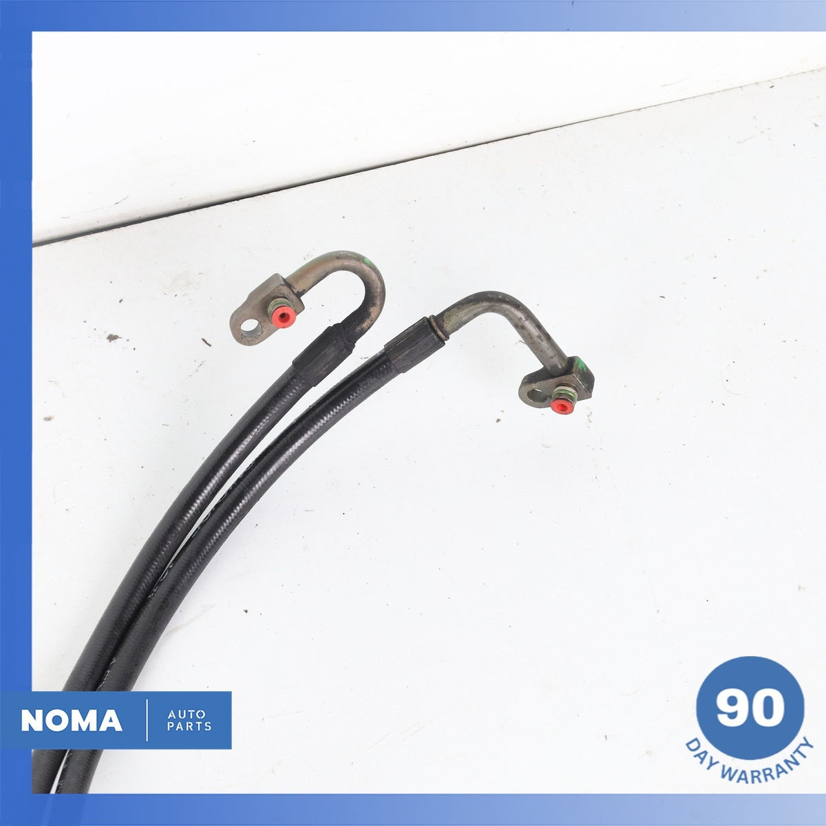 06-09 LR Range Rover Sport L320 ACE Rear Active Sway Bar Hydraulic Hose Line OEM - photo 2