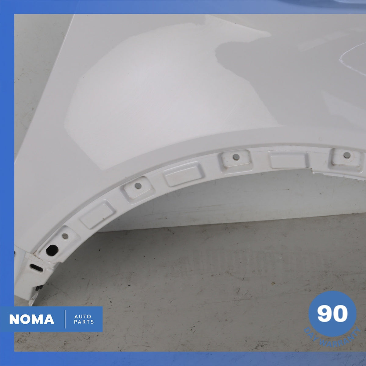 12-19 LR Range Rover Evoque L538 Front Right Passenger Fender Panel White OEM - photo 6