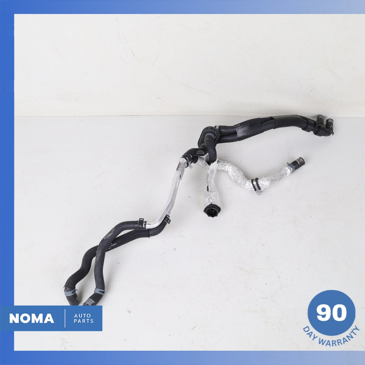 17-19 Audi 4M Q7 Engine Coolant Hose Pipe Set OEM - photo 6