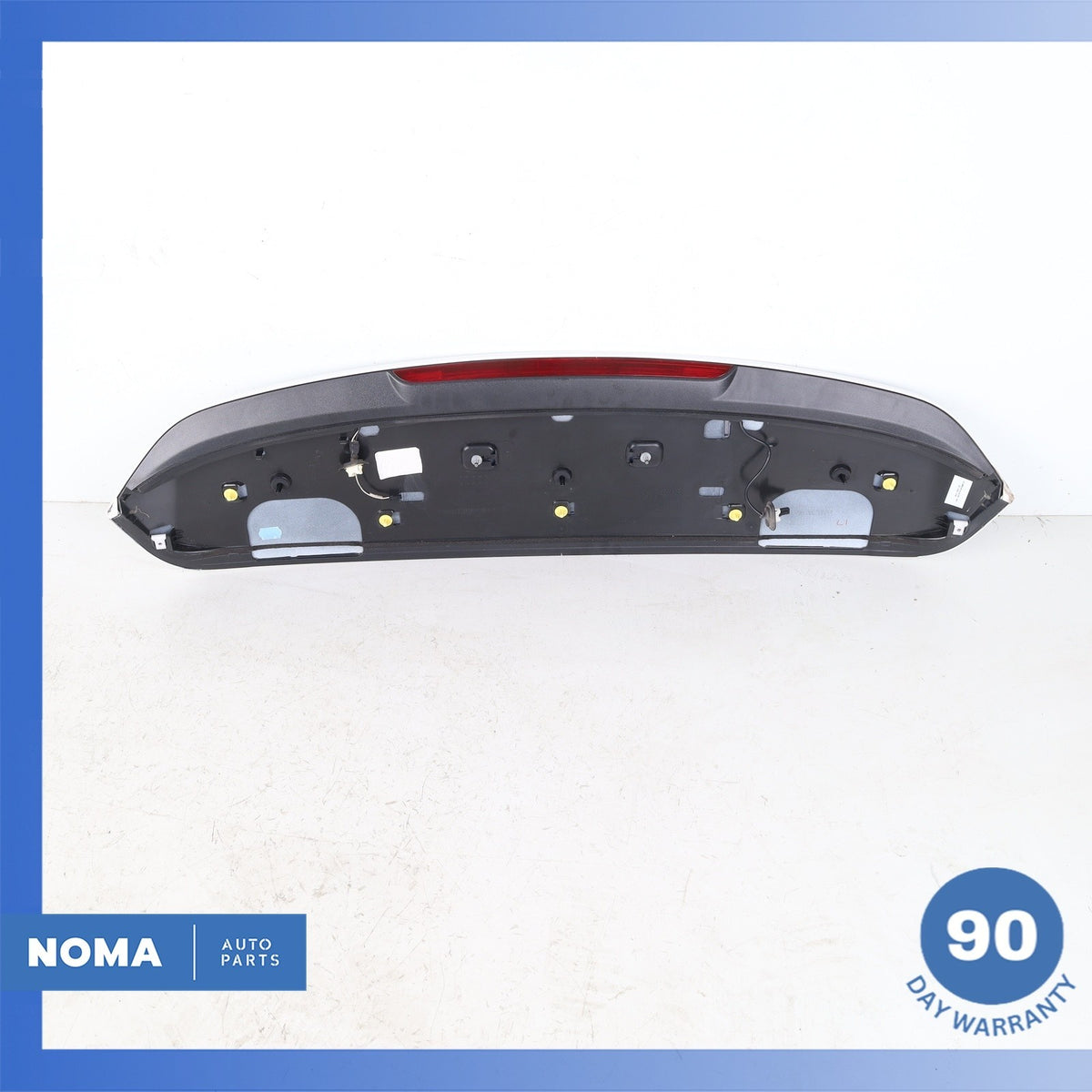 15-18 Audi 8U Q3 Rear Top Upper Lid Spoiler w/3rd Stop Lamp White OEM - photo 6