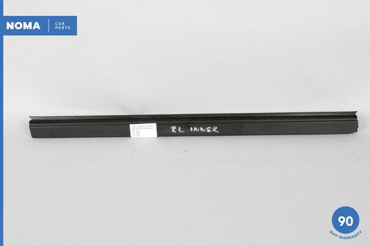 02-08 Jaguar X-Type X400 Rear Left Driver Door Window Inner Molding Seal OEM - photo 1