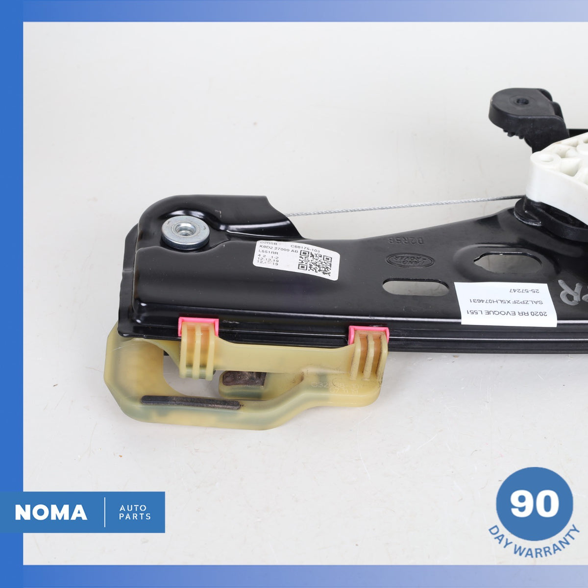 2020 Range Rover Evoque L551 Rear Right Side Door Window Regulator OEM - photo 8