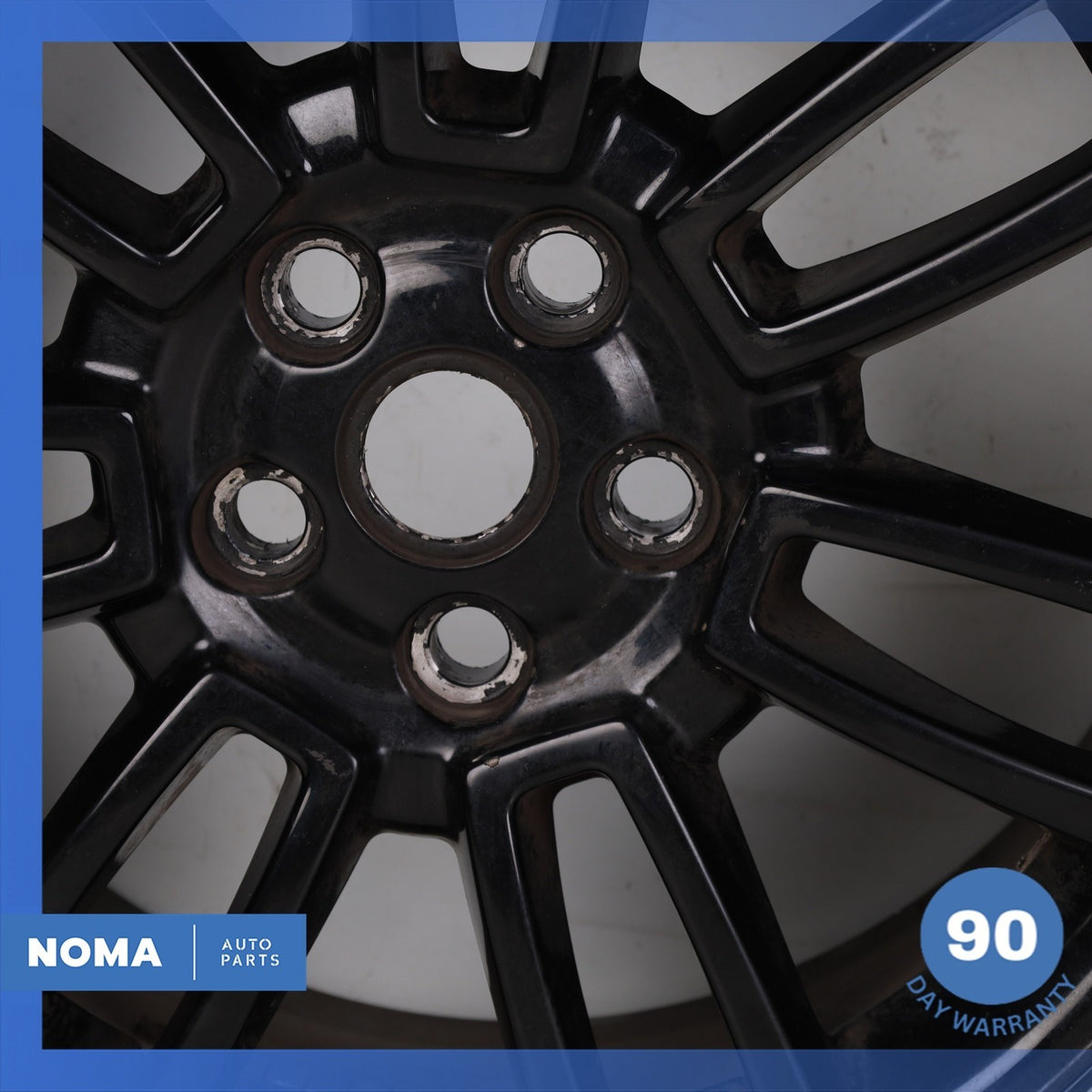 03-12 Land Rover Range Rover L322 HSE 8 x R19 19" Wheel Rim Black OEM - photo 9