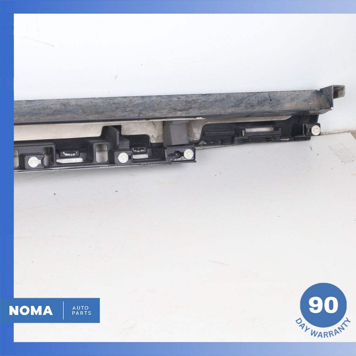16-24 Jaguar X260 XF Right Side Skirt Rocker Molding Black T2H32257 OEM - photo 11