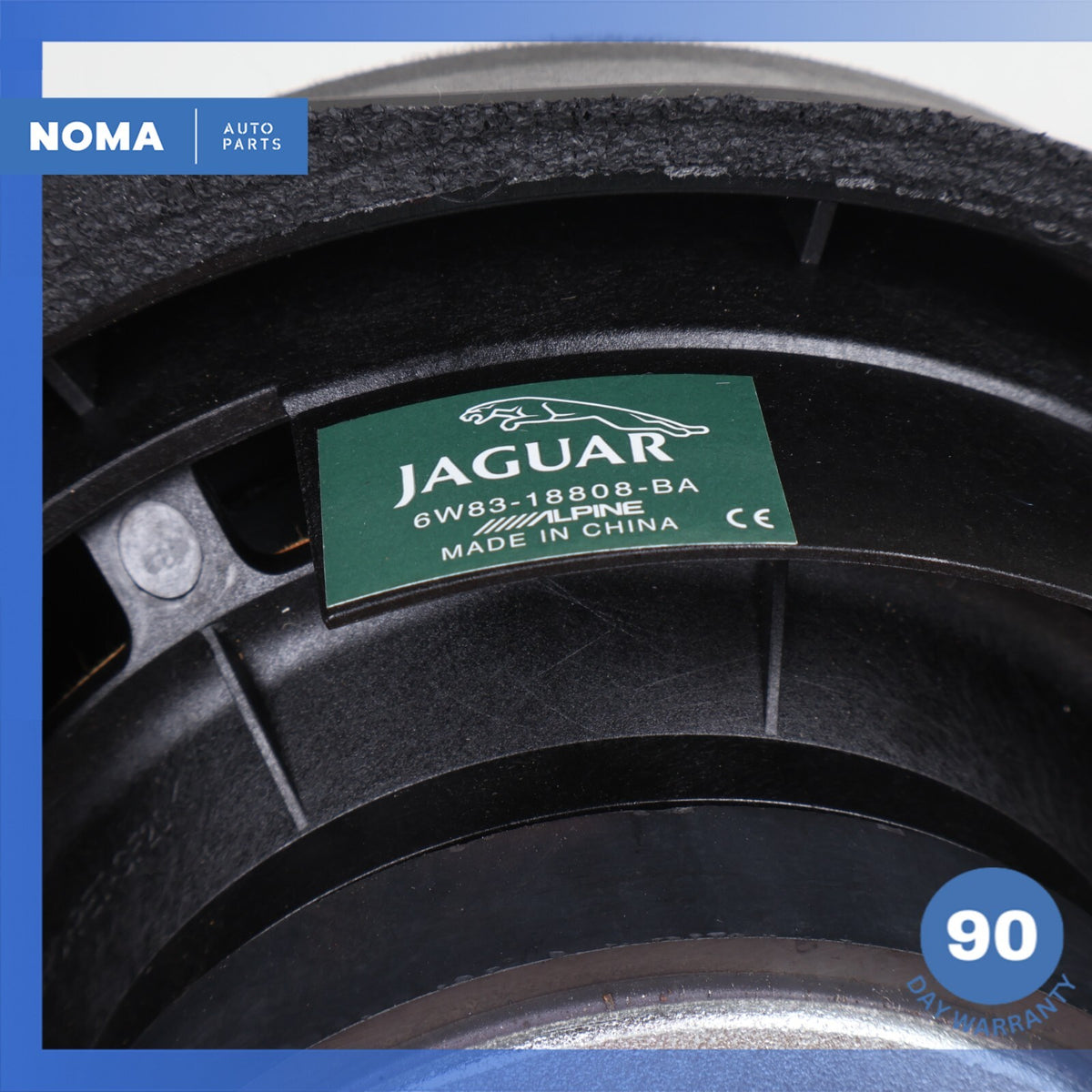 07-15 Jaguar X150 XK XKR Mid Bass Range Audio Sound Speaker Alpine OEM - photo 11