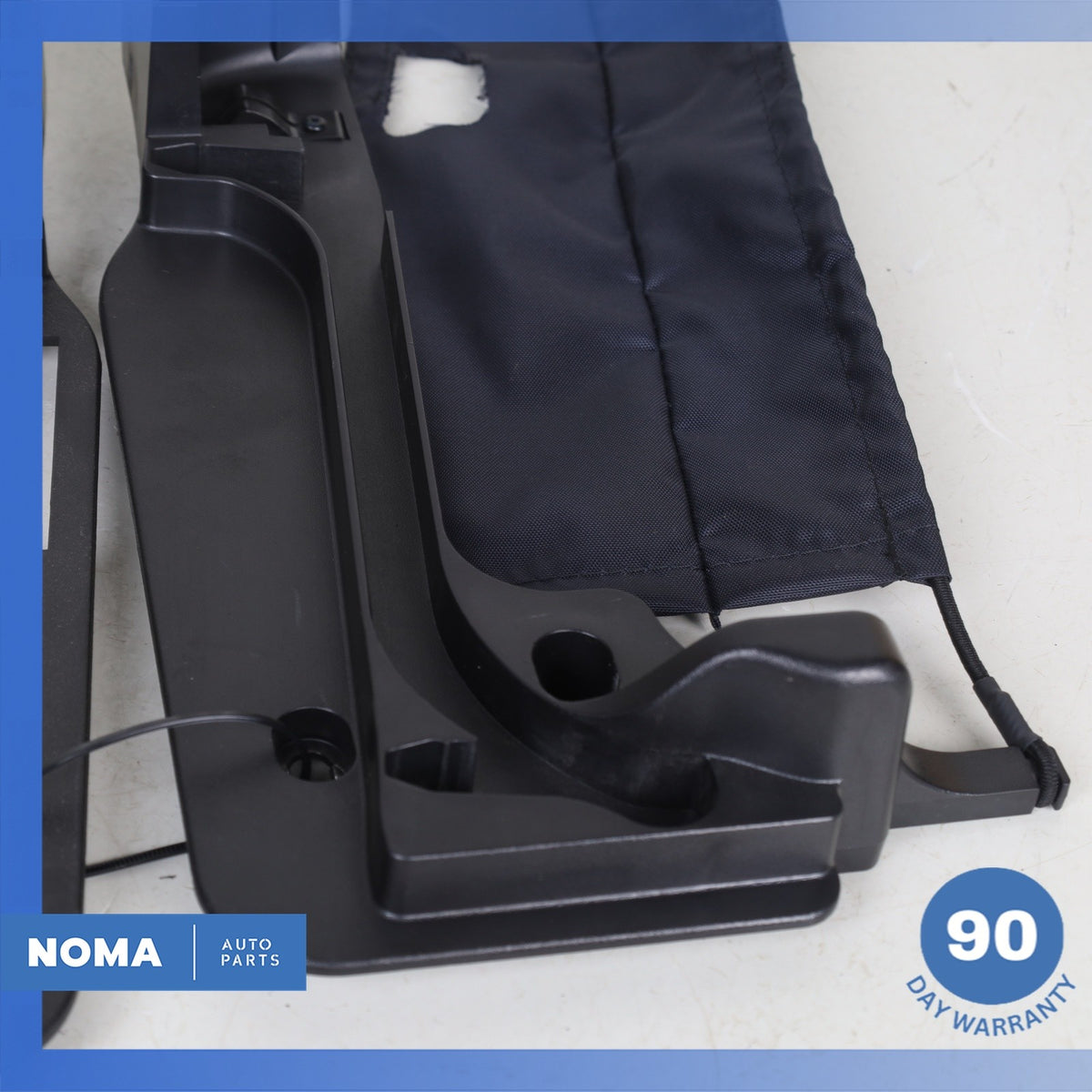 07-15 Jaguar X150 XKR XK Convertible Right & Left Trunk Cover Rail Set OEM - photo 16