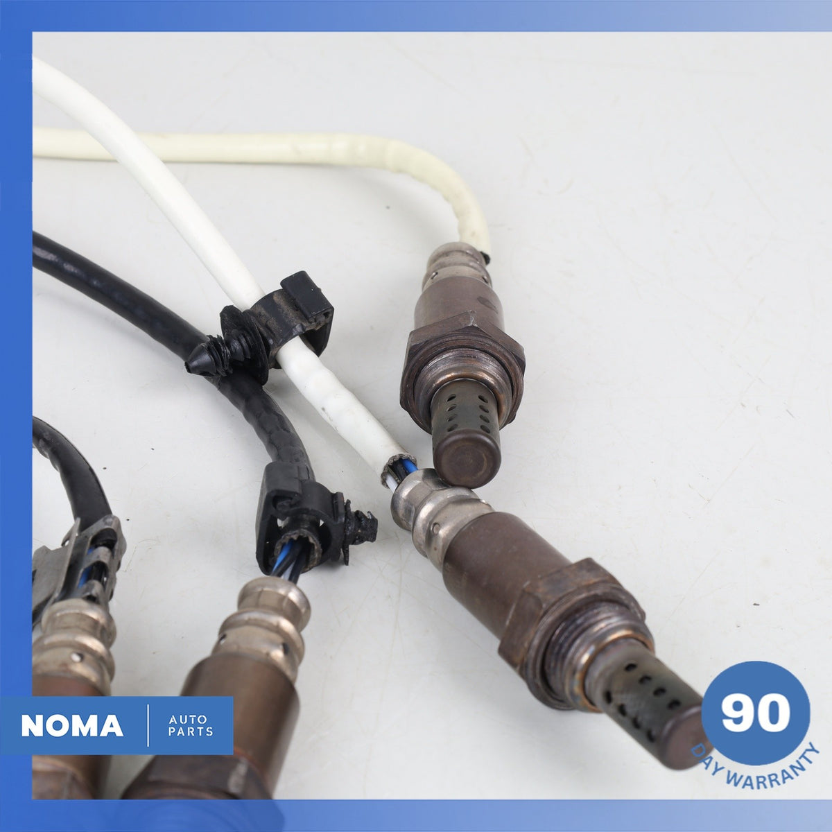 10-15 Jaguar X250 XF XK XFR Oxygen Lambda Sensor Set of 4 9W839G444AA OEM - photo 4