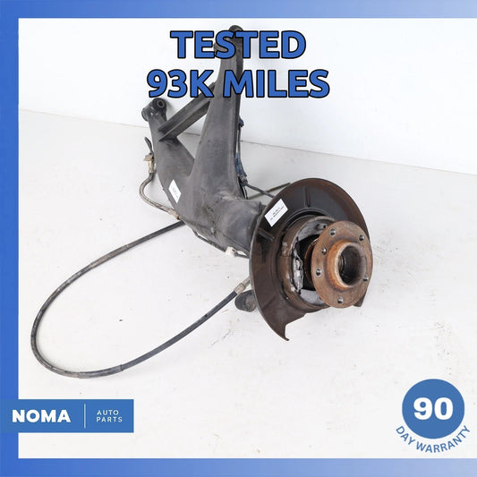 97-02 BMW E36 Z3 Rear Left Driver Spindle Knuckle Hub w/ Shield OEM 93k - photo 1