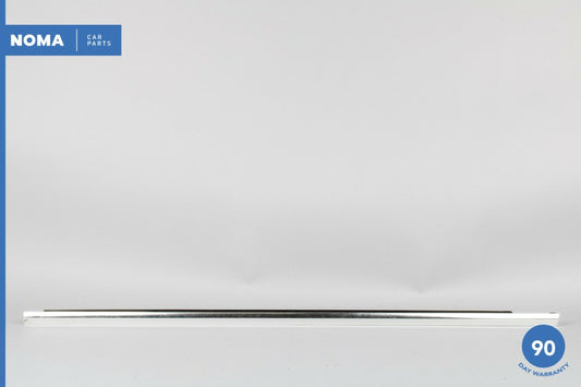 03-08 Jaguar S-Type X204 Front Left Door Exterior Window Molding Seal Chrome OEM - photo 1