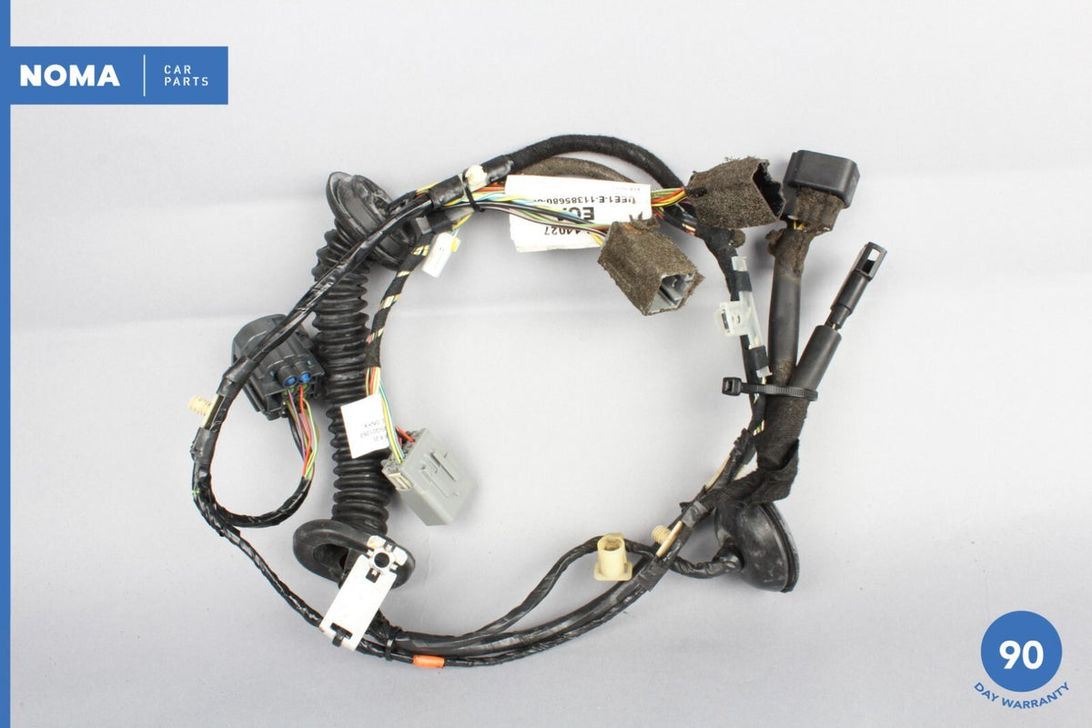 2004 Jaguar XJ8 XJR X350 SWB Rear Left Driver Side Door Wiring Harness OEM - photo 1