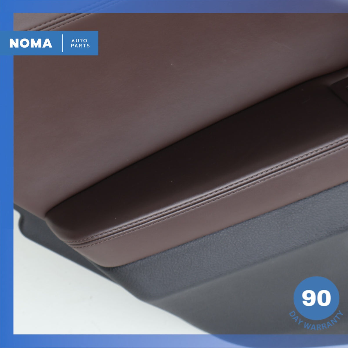 11-16 BMW F10 528i 535i Rear Left Interior Door Panel Assembly Nappa Brown OEM - photo 11