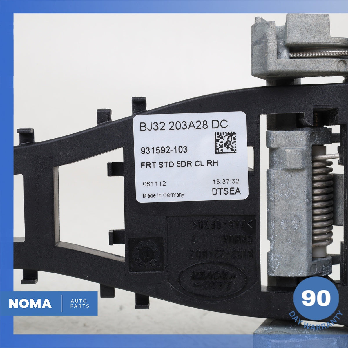 12-19 Range Rover Evoque L538 Front Right Side Door Latch Lock w/ Bracket OEM - photo 13