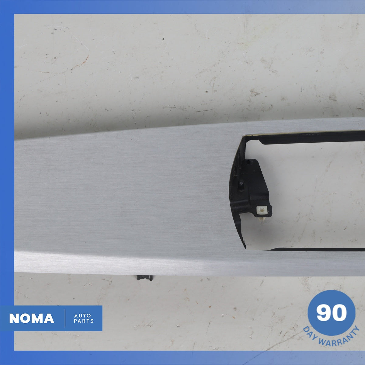 03-08 BMW E85 Z4 Dashboard Cover Panel Trim Set Aluminium OEM - photo 4