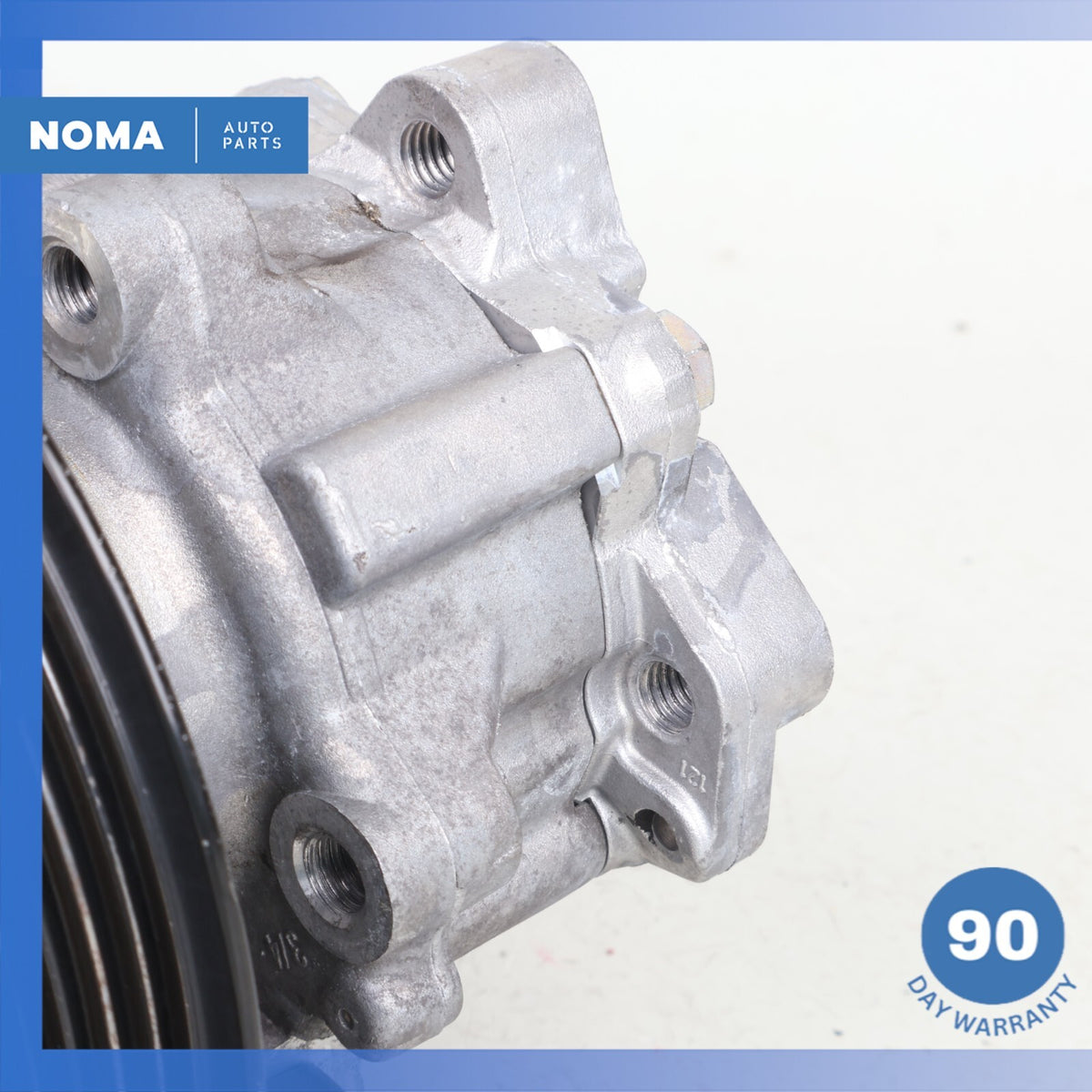 10-19 Jaguar X250 XF 3.0L 5.0L Power Steering Pump Assembly 8W933D673DA OEM - photo 5