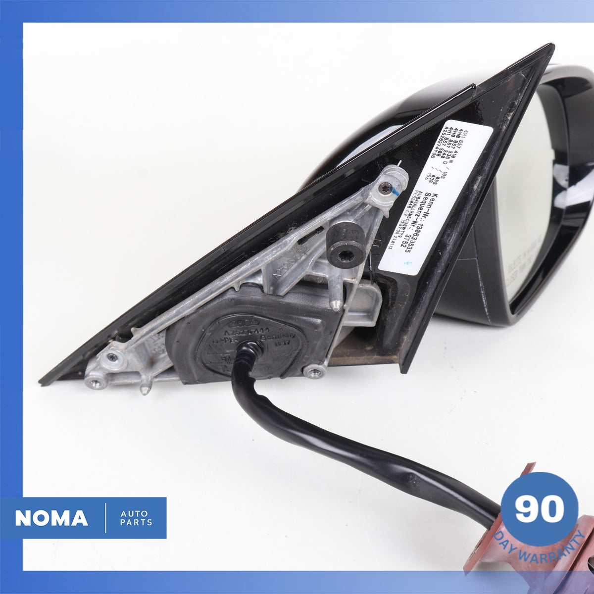 14-18 Audi D4 A8L S8 Right Rear View Door Mirror w/ Camera & Blind Spot OEM - photo 8
