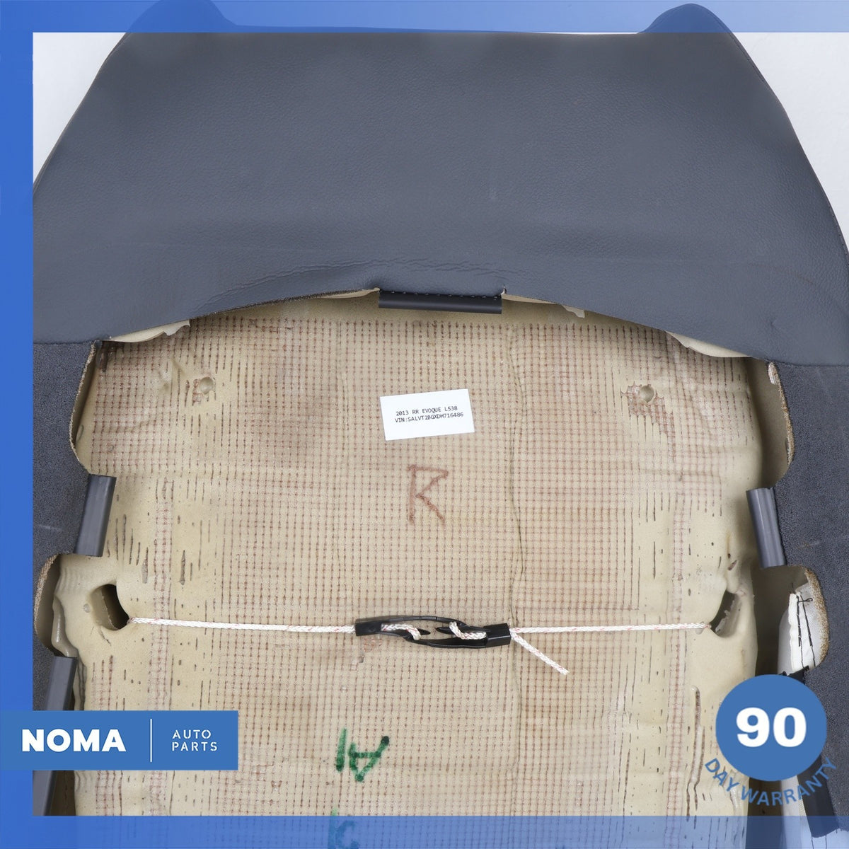 12-15 Range Rover Evoque L538 4DR Front Right Passenger Upper Seat Cushion OEM - photo 20