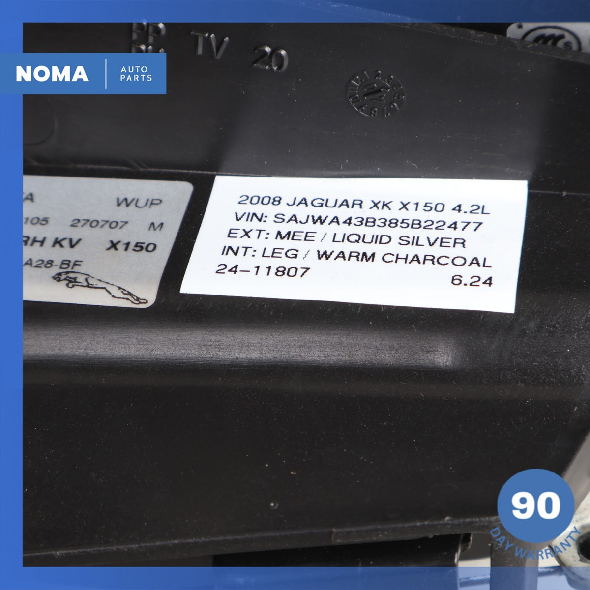 07-15 Jaguar X150 XK XKR Right Door Lock Latch Actuator w/ Keyless Go OEM 74k - photo 18
