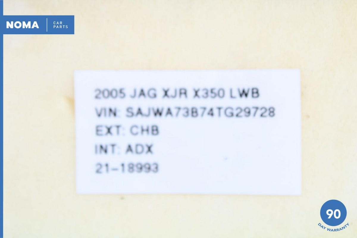 2004 Jaguar XJR XJ8 X350 Rear Back Right & Left Side Lower Seat Cushion ADX OEM - photo 12