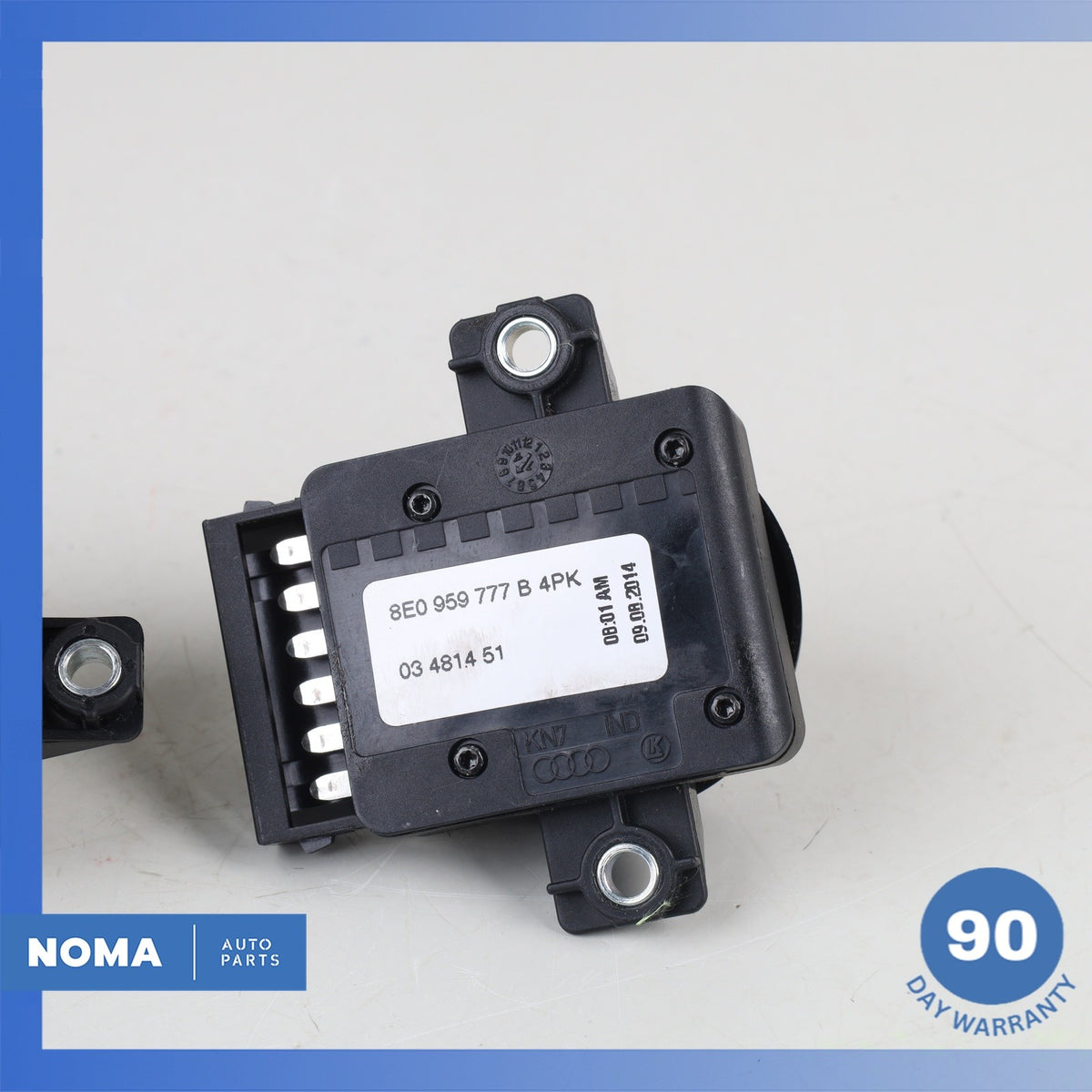 Audi 8U Q3 A7 S5 Front Left Side Power Seat Control Lumbar Switch Set Black OEM - photo 9