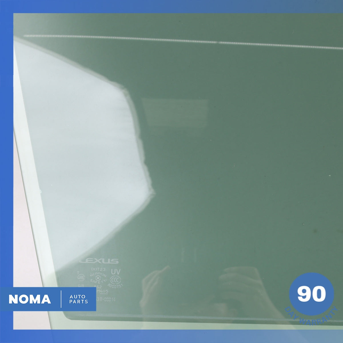 11-17 Lexus ZWA10 CT200h Front Right Door Window Glass OEM - photo 4
