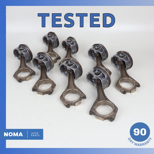 10-15 Jaguar X250 XF RR 5.0L N/A AJ133 V8 Engine Piston Connecting Rod Set OEM - photo 1