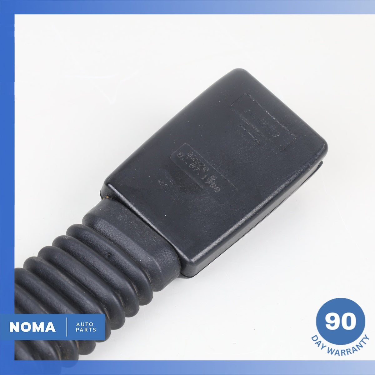 96-02 BMW E36 Z3 Front Left Driver Side Seatbelt Seat Belt Buckle Black OEM - photo 8