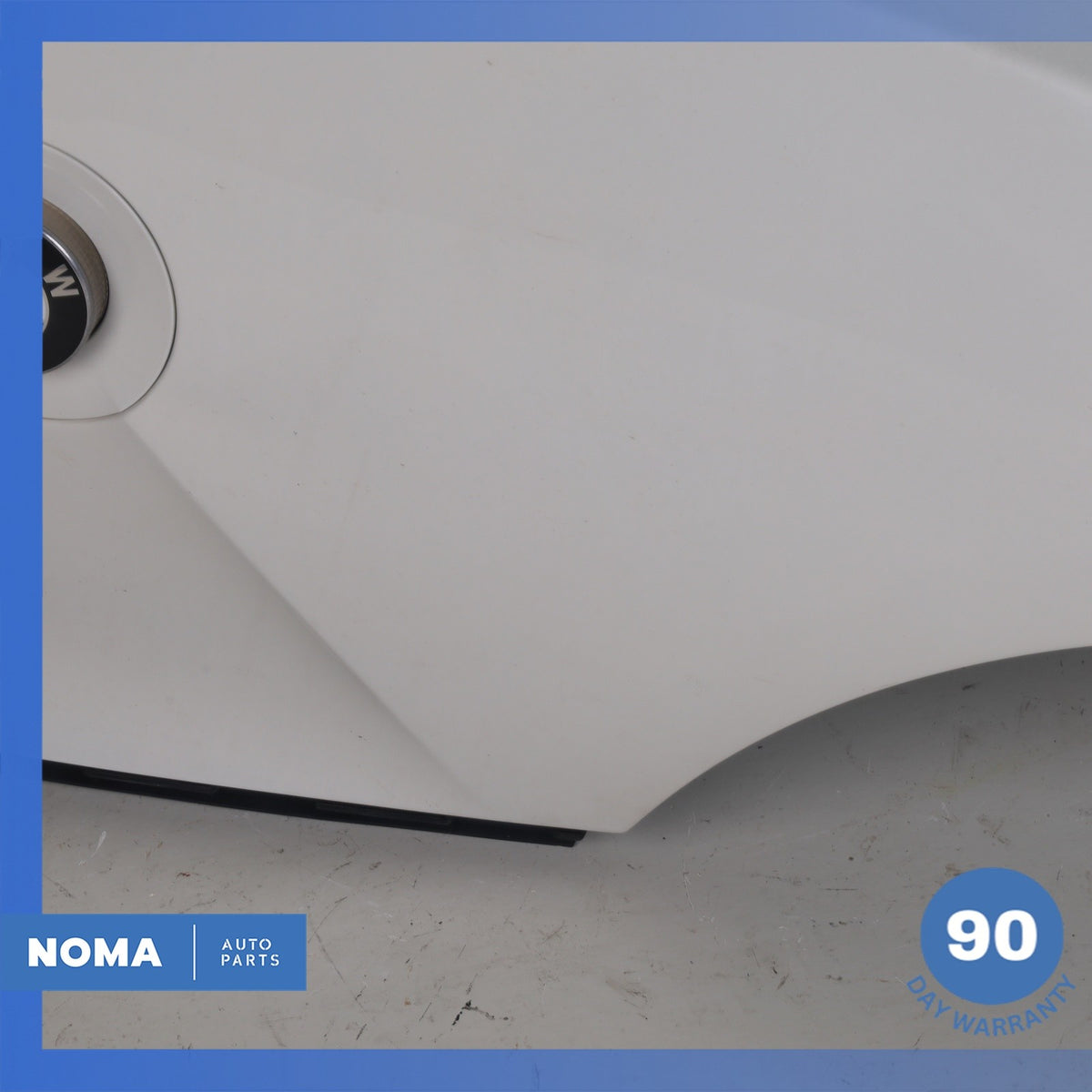 03-08 BMW E85 Z4 Front Right Side Fender Wing Cover Panel White OEM - photo 8