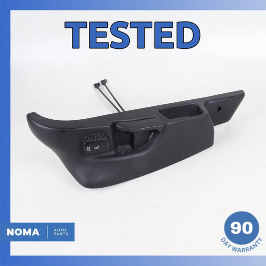 96-02 BMW E36 Z3 Left Driver Seat Control Switch Trim w/ Handle Black OEM - photo 1