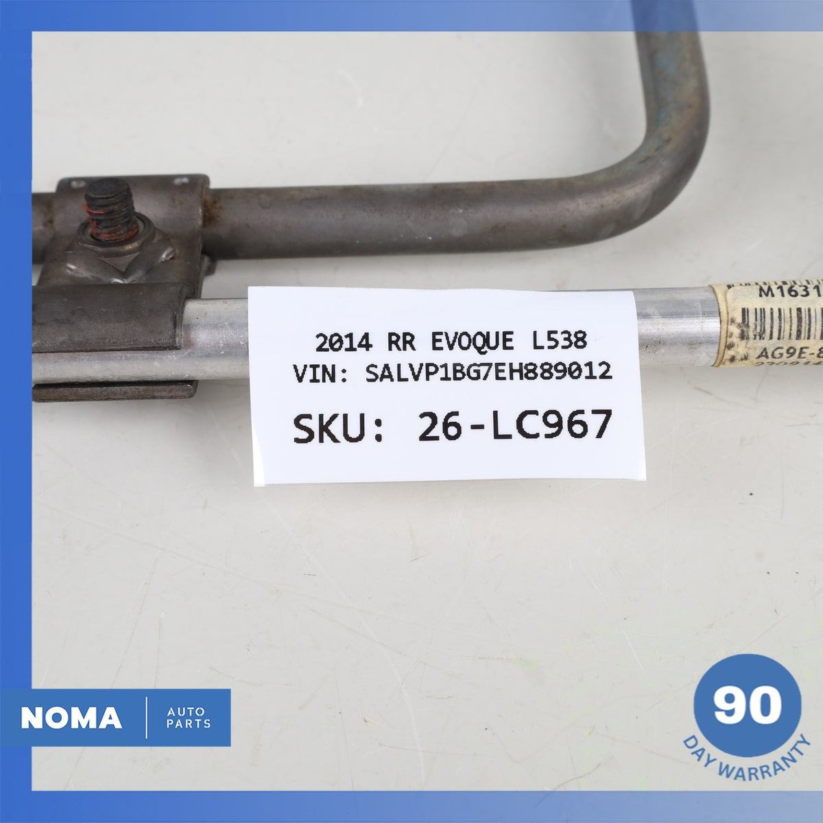 12-17 Range Rover Evoque L538 XE 204PT Turbo Turbocharger Oil Line Set OEM - photo 13