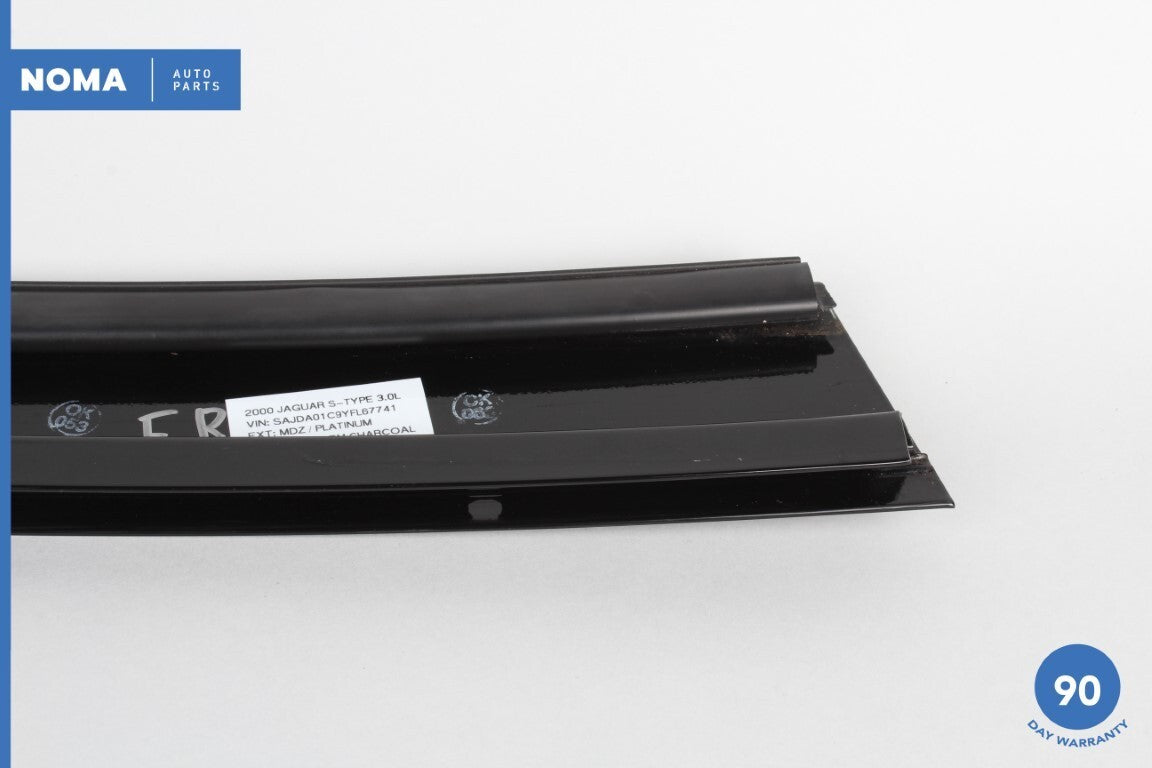 00-02 Jaguar S-Type X200 Front Right Side Outer Door B-Pillar Molding Black OEM - photo 10