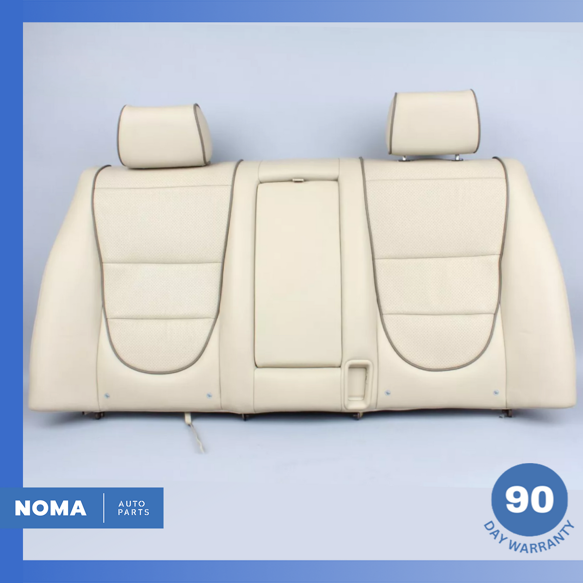 08-09 Jaguar XJ8 VDP X358 Rear Upper Seat Cushion w/ Armrest & Headrest SEL OEM - photo 1