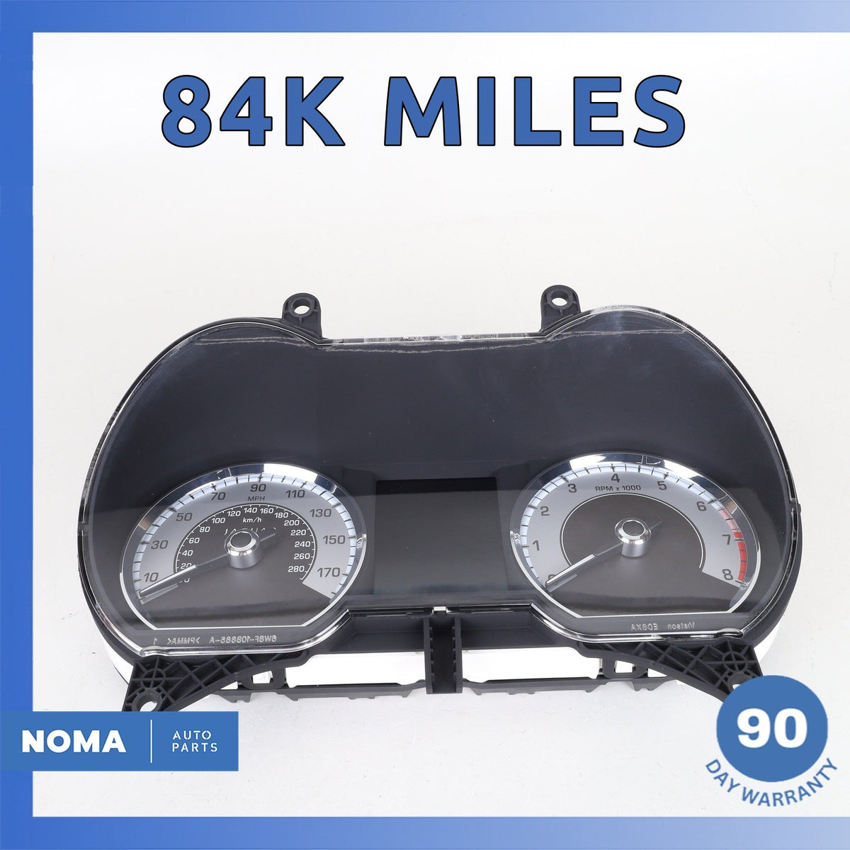 09-10 Jaguar X250 XF 4.2L N/A Speedometer Instrument Cluster OEM 84k - photo 1