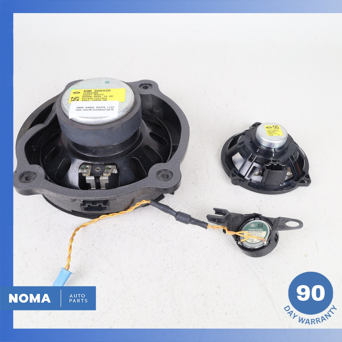 Land Rover Range Rover L322 Right Interior Audio Speaker Tweeter Set OEM - photo 7