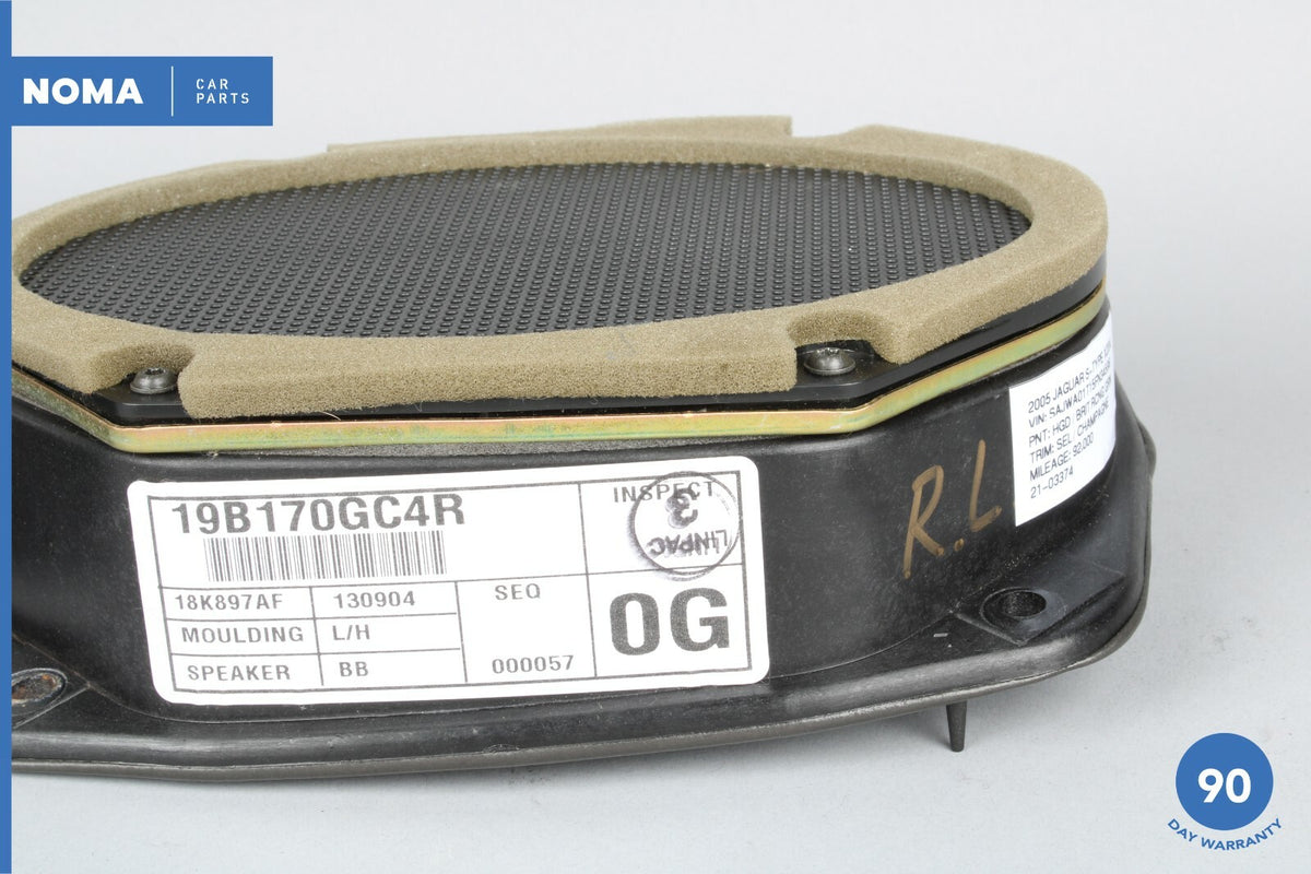 03-08 Jaguar X204 S-Type Front Left Right Radio Audio Sound Speaker Set of 2 OEM - photo 5