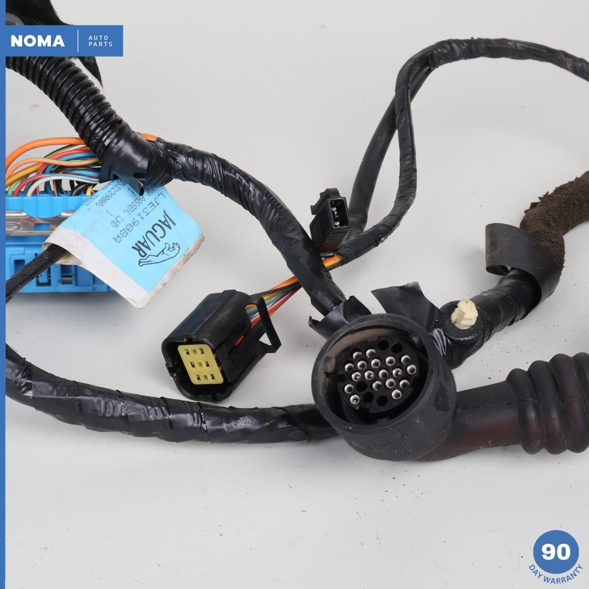 01-06 Jaguar XK8 XKR X100 Front Right Side Door Wiring Harness LJE3190BA OEM - photo 3