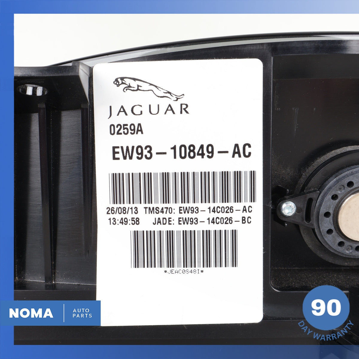 14-15 Jaguar XJ XJL Digital Instrument Speedometer Gauge Cluster OEM 84k - photo 8