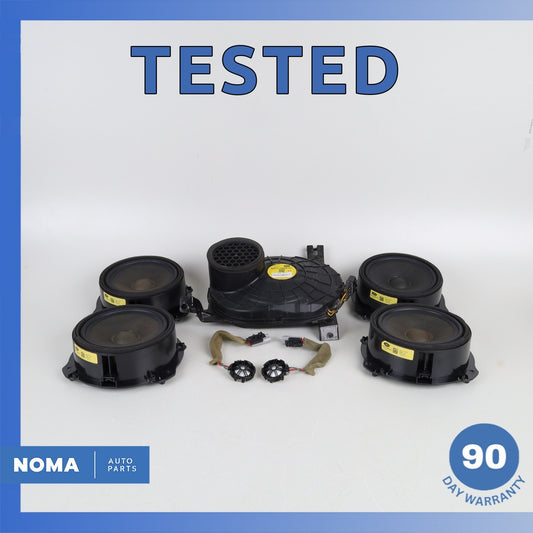 16-23 Jaguar X260 XF XE Front & Rear Meridian Premium Speaker Subwoofer Set OEM - photo 1