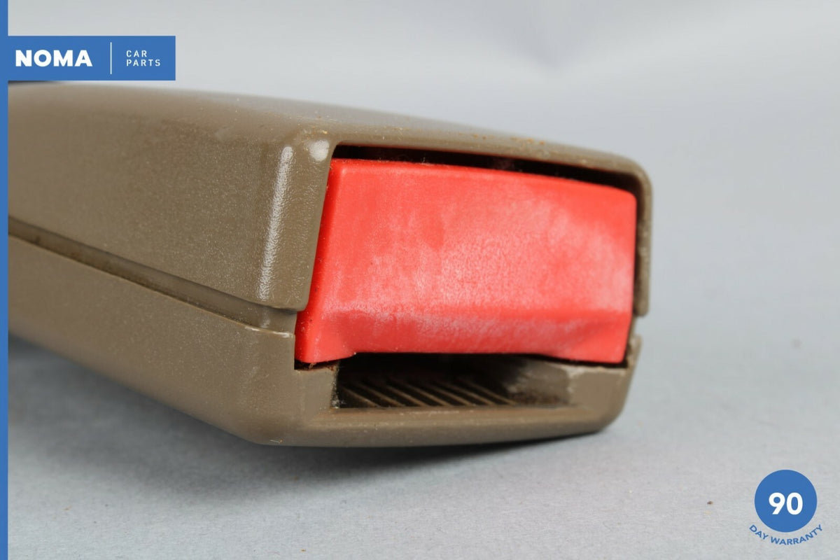 06-09 Jaguar XJ8 XJR X350 X358 Front Right Side Seatbelt Buckle Mocha AMB OEM - photo 4