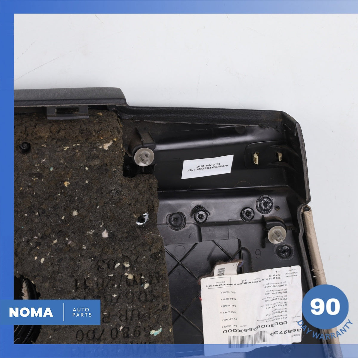 07-13 BMW E92 328i 335i Coupe Rear Right Quarter Door Panel Trim 7251286 OEM 75k - photo 19