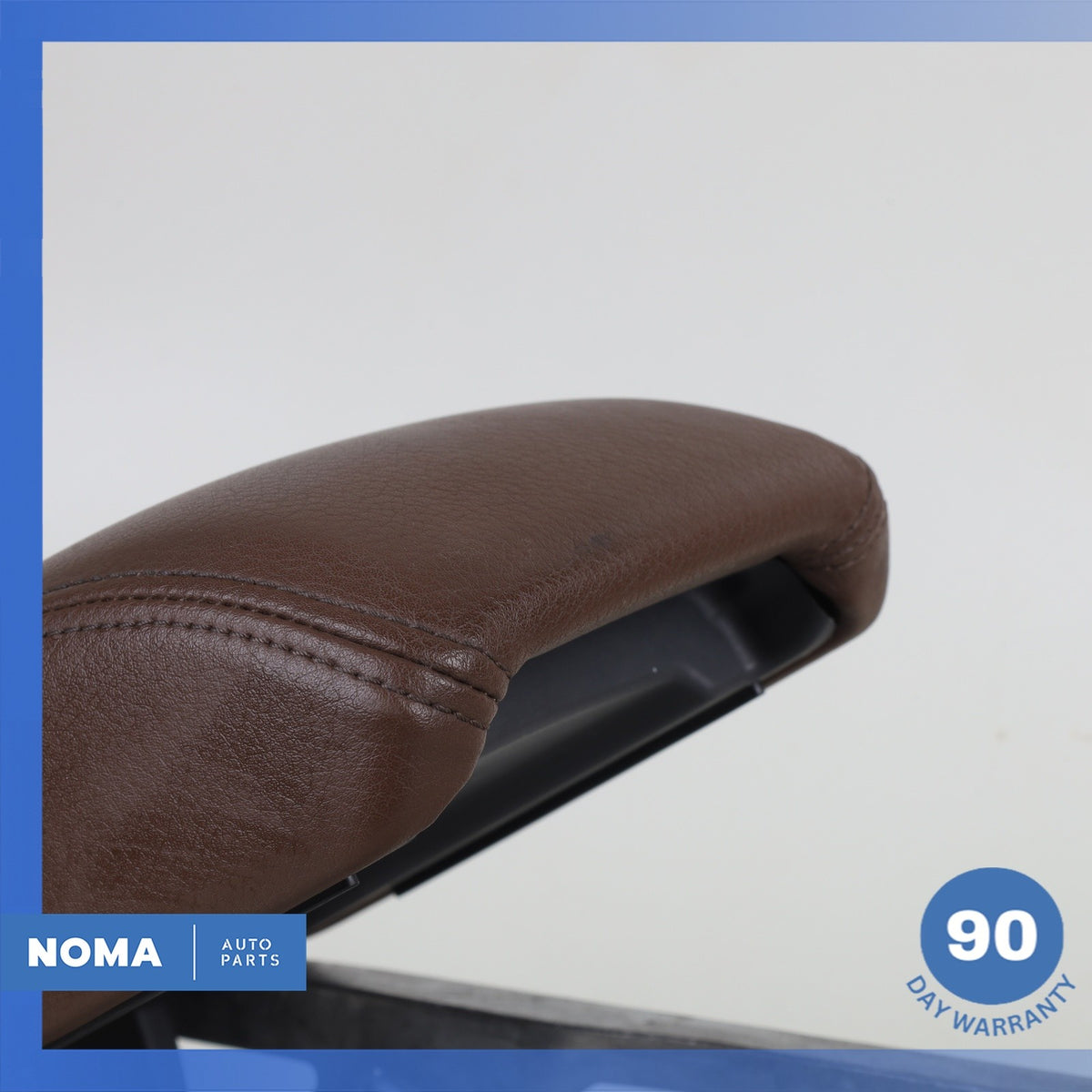 Audi 8U Q3 Front Center Console Armrest Arm Rest Brown OEM - photo 2
